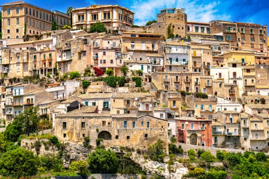 Architecture of Ragusa in Val di Noto, southern Sicily, Italy