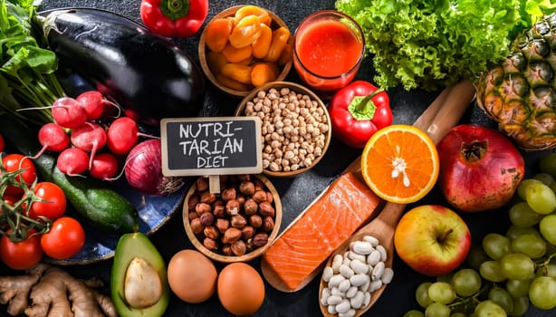 Food products representing the nutritarian diet which may improve overall health status