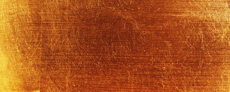In gold painted wood texture using as luxury or festive background
