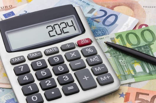Calculator with Euros - 2024
