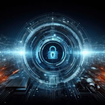 Cyber security and protection of network private information and data future technology concept generative ai
