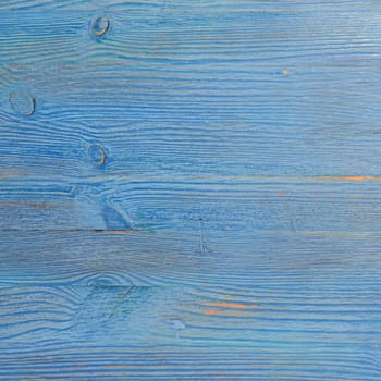 Blue faded painted wood textures, background and Wallpaper. Horizontal composition for a layout or mockup for placing any items.