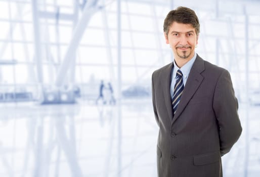 young business man portrait at the office
