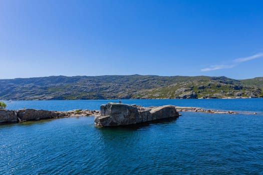 Lagoa Comprida (Long Lake) is the largest lake of Serra da Estrela Natural park, Portugal.