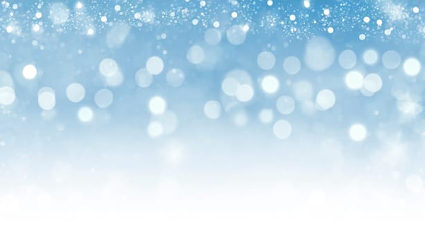 Winter holiday background with snowflakes cold winter sky with copy space, AI generated