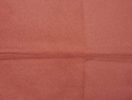 Texture of brown soft fabric, close up
