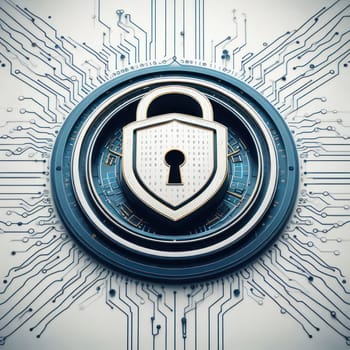 Cyber security and protection of network private information and data future technology concept generative ai