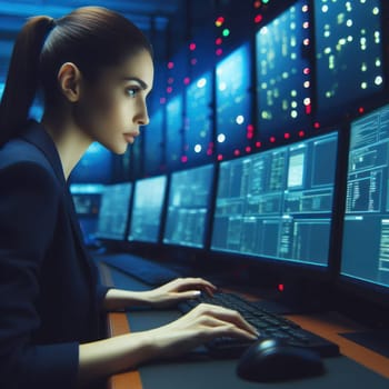 staff monitoring systems to ensure security in high tech secure system cybersecurity generative ai