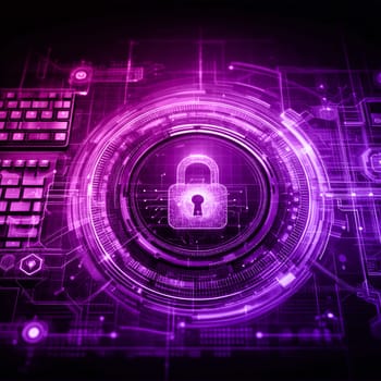 Cyber security and protection of network private information and data future technology concept generative ai