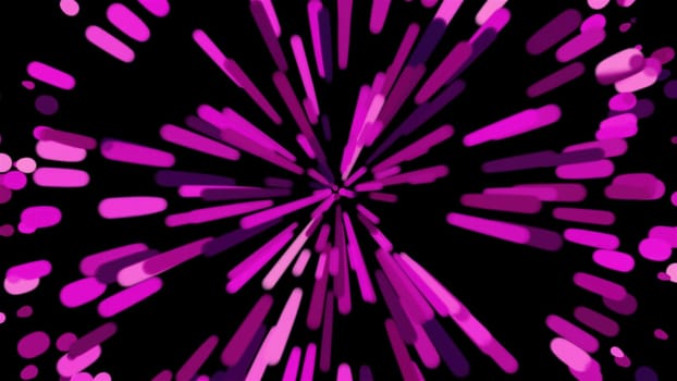 Speed particles and lines. Computer generated 3d render