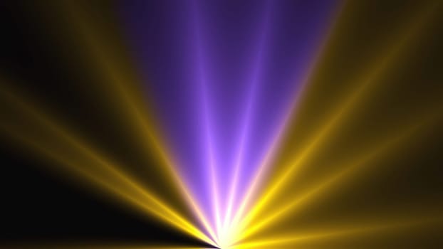Abstract laser show. Computer generated 3d render