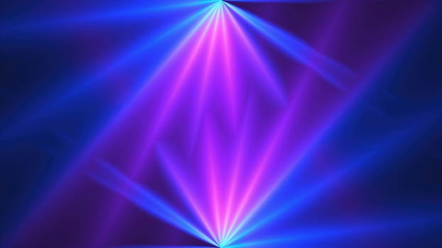 Abstract laser show. Computer generated 3d render