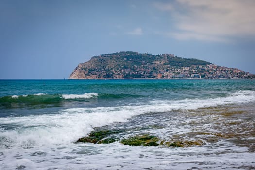 Alanya seashore in Turkey, travel landscape