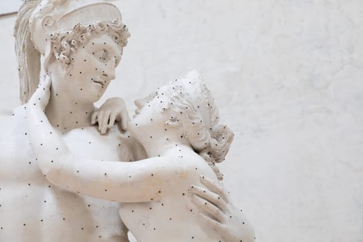 Possagno, Italy - June 2022: Venus and Mars - Venere e Marte - by Antonio Canova, 1816