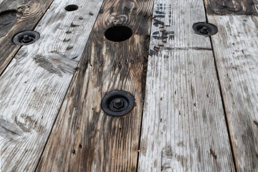 beautiful wooden background with perspective