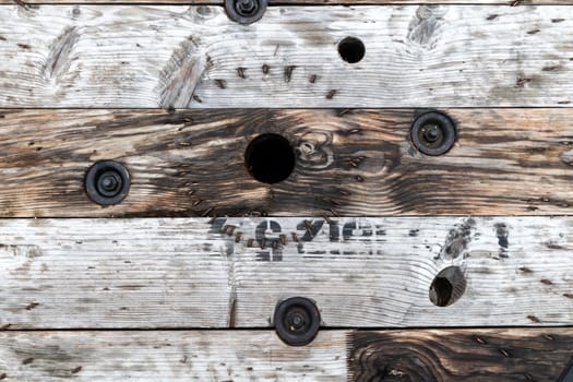 beautiful wooden background with perspective