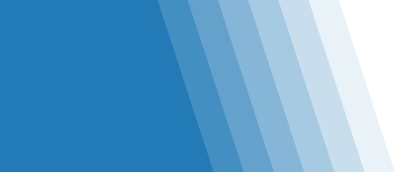Blue background and diagonal gradient stripes
