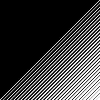 Black and white abstract background with gradient diagonal stripes