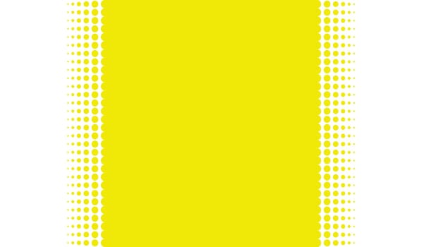 Yellow background and gradient color transition with dots