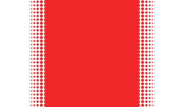 Red background and gradient color transition with dots