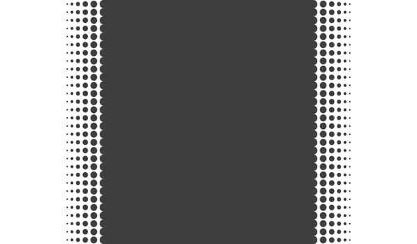 Black background and gradient color transition with dots