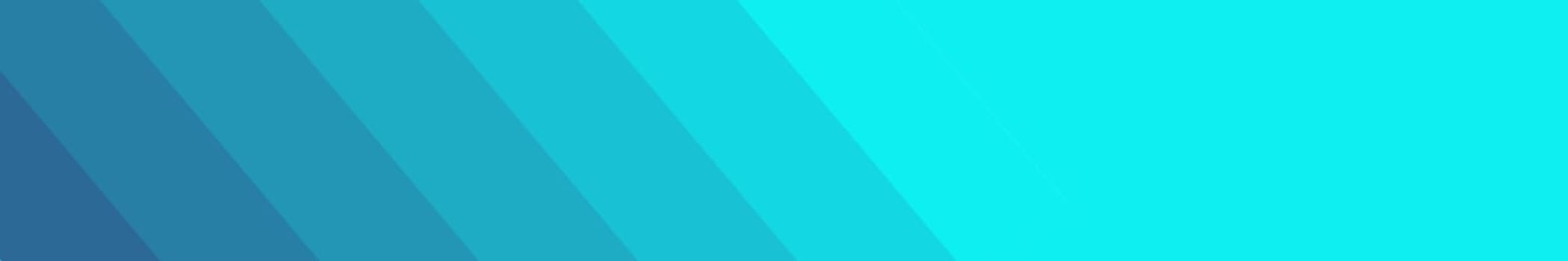 Gradient Blue banner with diagonal stripes