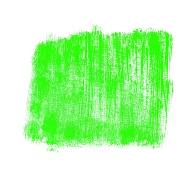 Hand painted watercolor texture with green color