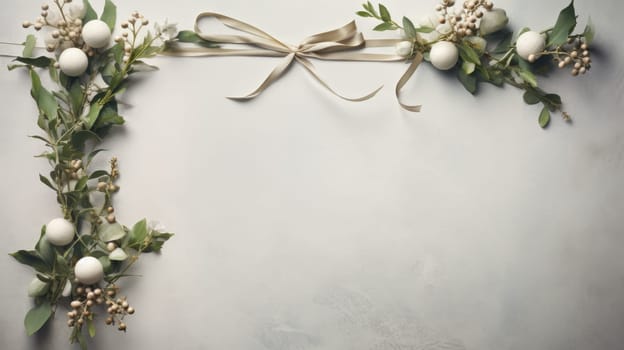 ribbon xmas frame christmas season holiday, ai