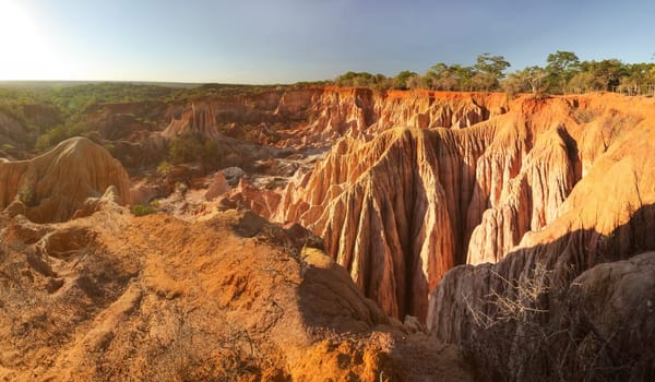 Marafa (Hell's Kitchen) depression near Malindi, Kenya
