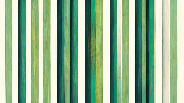 Generated Artificial stripes in green as abstract background