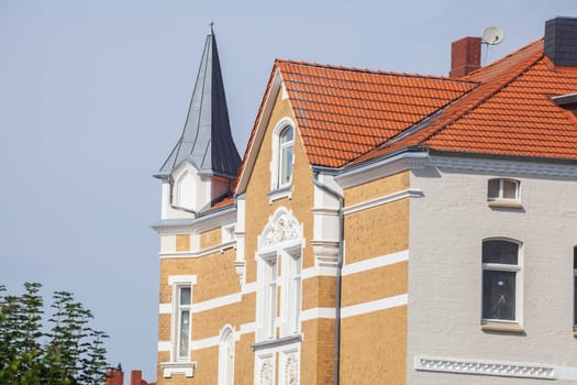 Old residential buildings, Celle, Lower Saxony, Germany, Europe
