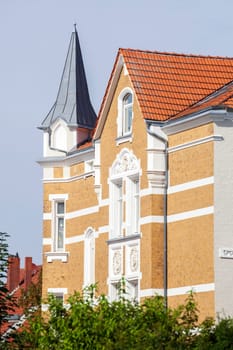 Old residential buildings, Celle, Lower Saxony, Germany, Europe