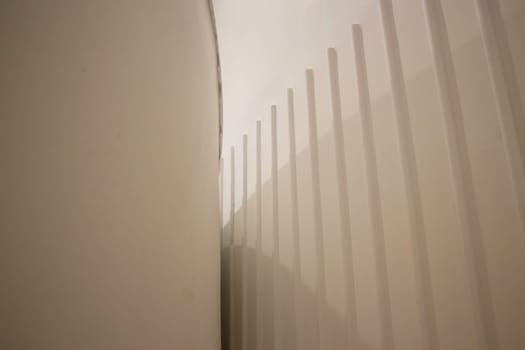 Interior of stylish white and green room, stock photo