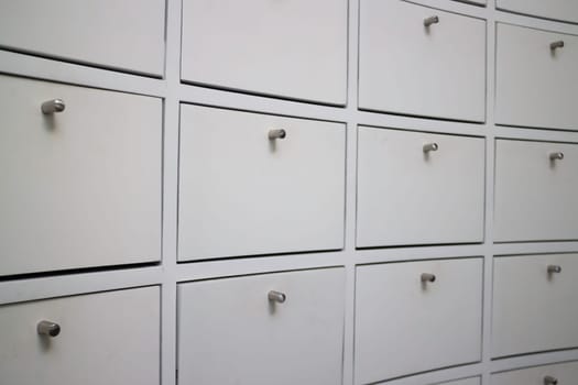 Interior of stylish white and green room, stock photo