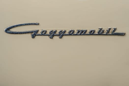 WETTENBERG, HESSE, GERMANY - 07 - 28 - 2023: GOGGOMOBIL Retro Vehicle on a traditional Car Show in Krofdorf-Gleiberg, near Giessen, Hesse.