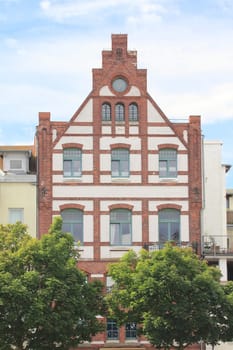 Stralsund  is a Hanseatic town in the Pomeranian part of Mecklenburg-Vorpommern, Germany.