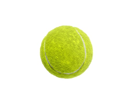 Tennis ball isolated without shadow