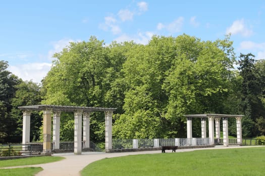 Putbus is a town on the southeastern coast of the island of Ruegen, in the county of Vorpommern-Ruegen in the state of Mecklenburg-Western Pomerania, close to the Baltic Sea