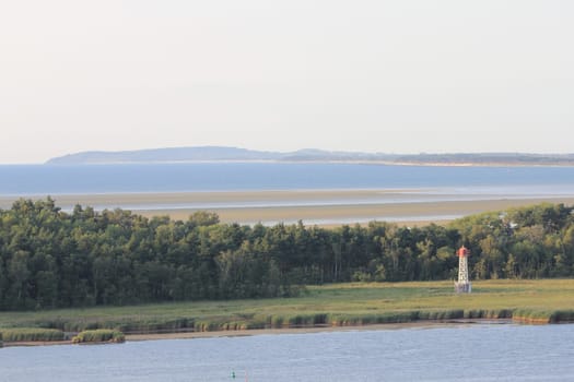 The island of Bock lies in the Baltic Sea southwest of the island of Hiddensee and east of the peninsula of Zingst