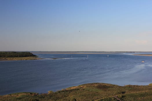 The island of Bock lies in the Baltic Sea southwest of the island of Hiddensee and east of the peninsula of Zingst