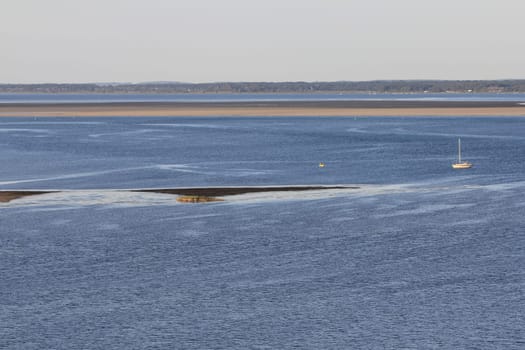 The island of Bock lies in the Baltic Sea southwest of the island of Hiddensee and east of the peninsula of Zingst