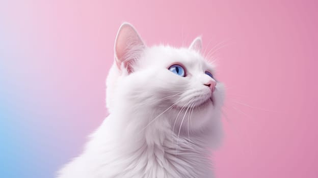 portrait of a cat, pet photography, ai