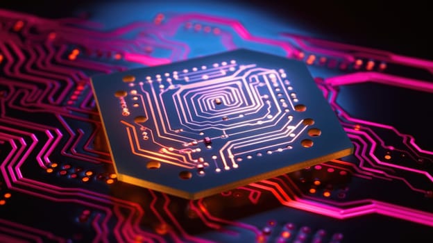 microchip circuit board tech, ai