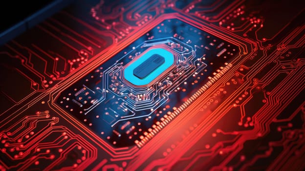 microchip circuit board tech, ai