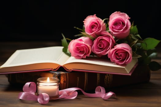 A love and romance background concept
