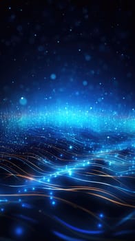abstract tech futuristic digital background, ai