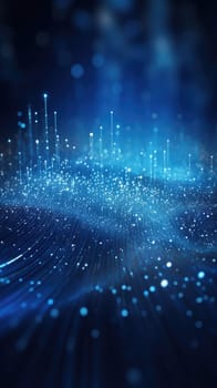 abstract tech futuristic digital background, ai