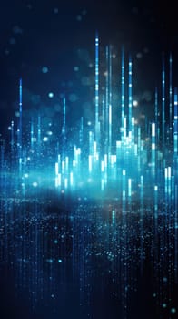 abstract tech futuristic digital background, ai