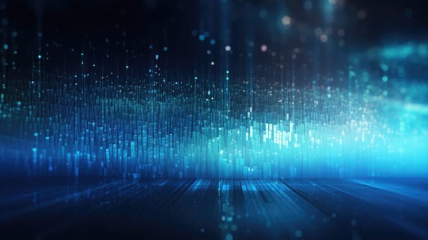 abstract tech futuristic digital background, ai