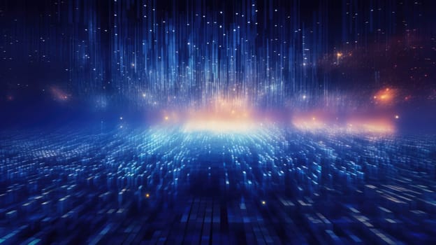 abstract tech futuristic digital background, ai